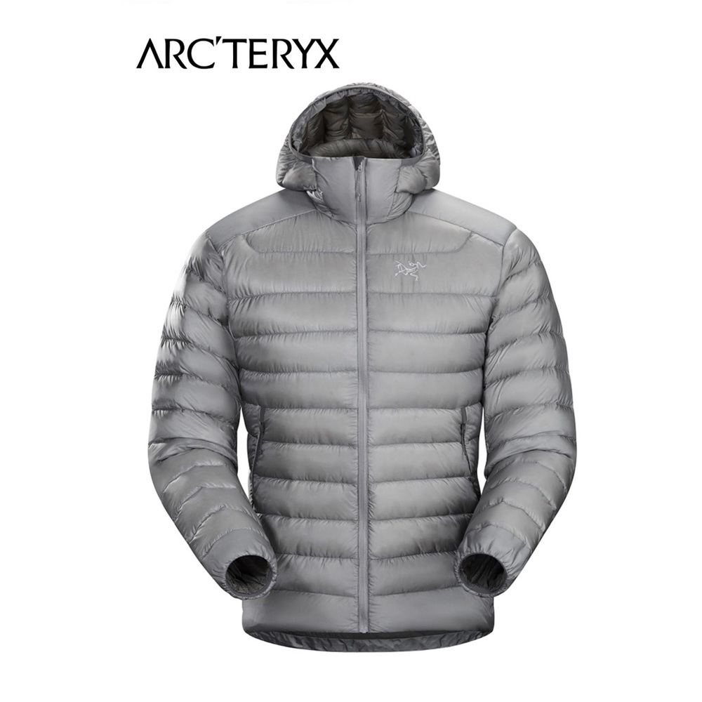 Arc'teryx Gray Puffer Jacket with Down Insulation